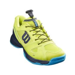 Wilson Tennisschuhe Rush Pro QL (Quicklace) Allcourt Limegrün Kinder