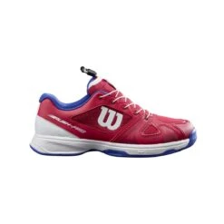 Wilson Tennisschuhe Rush Pro QL (Quicklace) Allcourt Rot Kinder -TENNISTOWN Verkäufe Wilson WRS327900 Rush Pro JR QL Schuh202 1200x1200 1