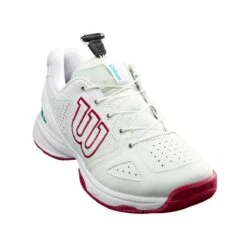 Wilson Tennisschuhe Kaos QL (Quicklace) Allcourt Weiss/rot Kinder