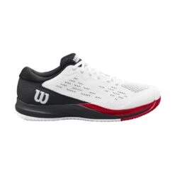 Wilson Tennisschuhe Rush Pro Ace Allcourt (2E/weit) Weiss/rot Herren -TENNISTOWN Verkäufe Wilson WRS328420 Rush Pro Ace Mens Schuh205 1200x1200 1