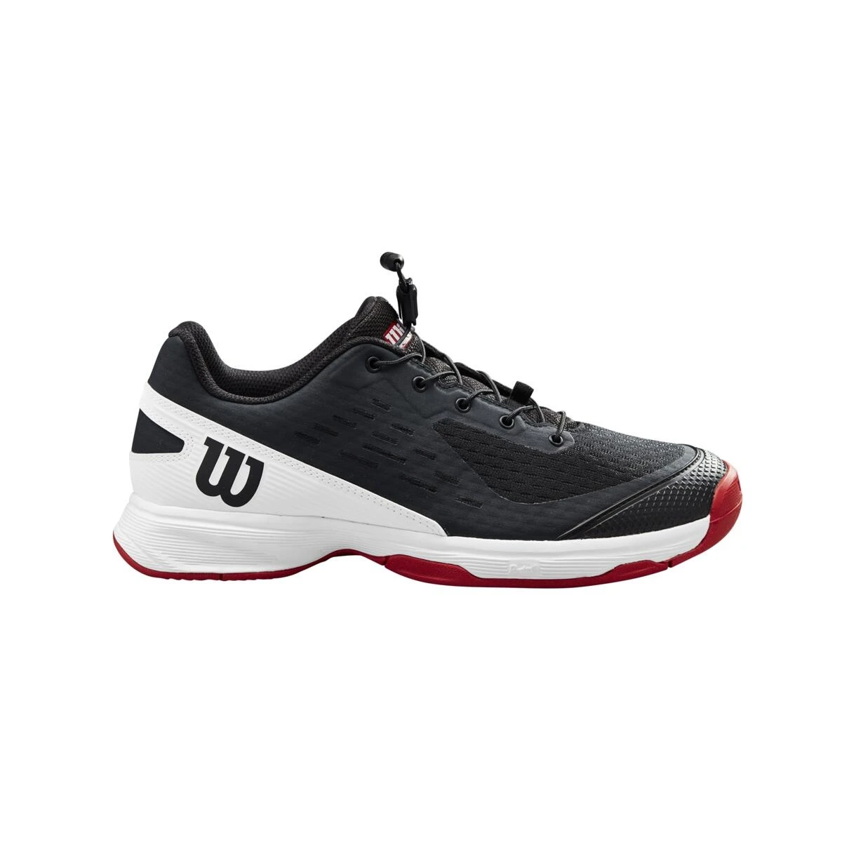 Wilson Tennisschuhe Rush Pro 4.0 QL (Quicklace) Allcourt Schwarz Kinder 5 Wilson Tennisschuhe Rush Pro 4.0 QL (Quicklace) Allcourt Schwarz Kinder – Bild 3