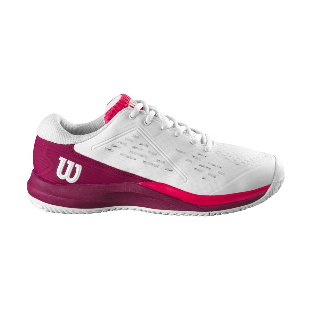 Wilson Tennisschuhe Rush Pro Ace Allcourt 2023 Weiss/pink Kinder 5 Wilson Tennisschuhe Rush Pro Ace Allcourt 2023 Weiss/pink Kinder – Bild 3