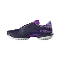 Wilson Tennisschuhe Kaos Swift 1.5 Allcourt/Leichtigkeit 2023 Navyblau/lila Damen -TENNISTOWN Verkäufe Wilson WRS331030 Kaos Swift 15 Womens Schuh204 1200x1200 1