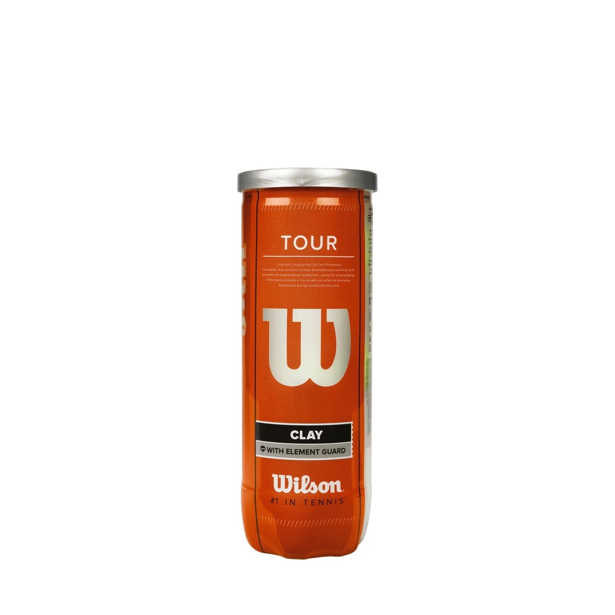 Wilson Tennisbälle Tour Clay Dose 3er 2 Wilson Tennisbälle Tour Clay Dose 3er