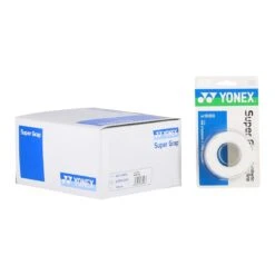 Yonex Overgrip Super Grap 0.6mm (Komfort/glatt/leicht Haftend) Weiss 10x3er Box