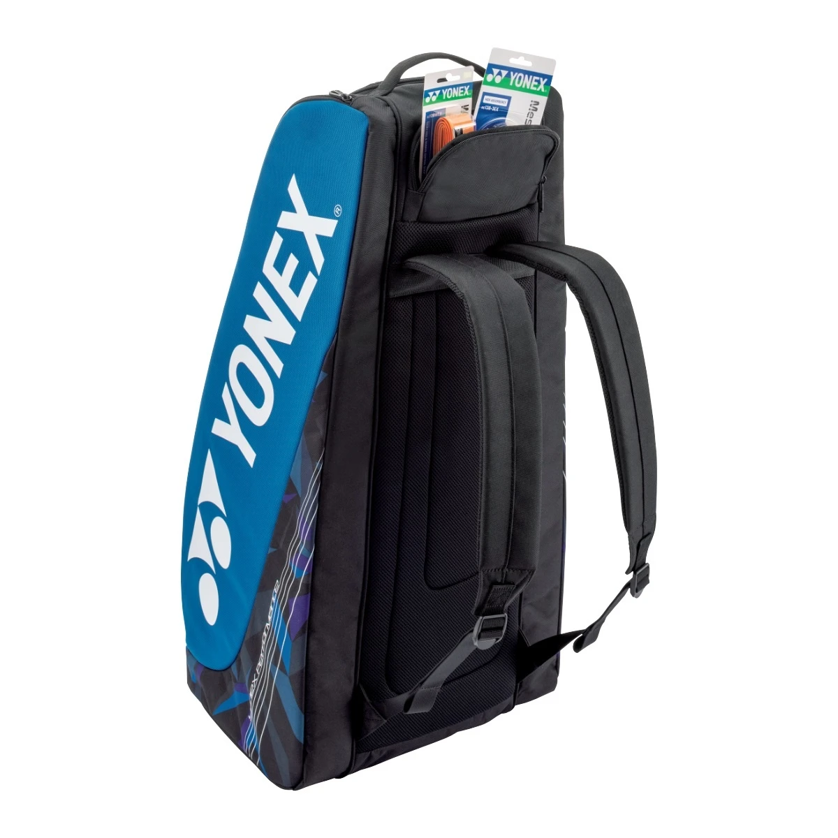 Yonex Schlägertasche Standbag Racketbag Pro 38x33x76cm Blau 5 Yonex Schlägertasche Standbag Racketbag Pro 38x33x76cm Blau – Bild 3