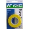 Yonex Overgrip Super Grap 0.6mm (Komfort/glatt/leicht Haftend) Gelb 3er -TENNISTOWN Verkäufe Yonex Supergrip gelb 1200x1200 1