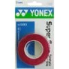 Yonex Overgrip Super Grap 0.6mm (Komfort/glatt/leicht Haftend) Rot 3er -TENNISTOWN Verkäufe Yonex Supergrip rot 1200x1200 1