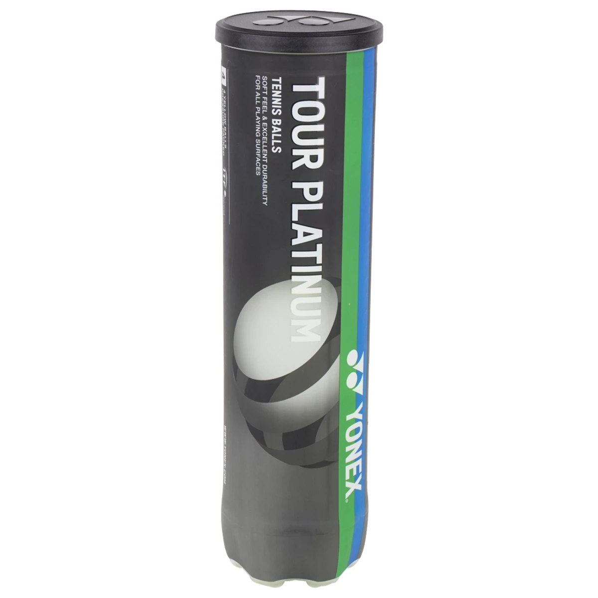 Yonex Tennisbälle Tour Platinum Dose 4er 3 Yonex Tennisbälle Tour Platinum Dose 4er