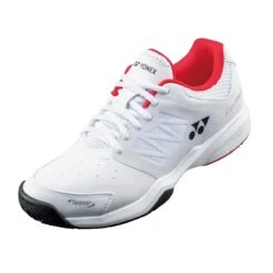 Yonex Tennisschuhe Power Cushion Lumio 3 Allcourt Weiss/rot Herren