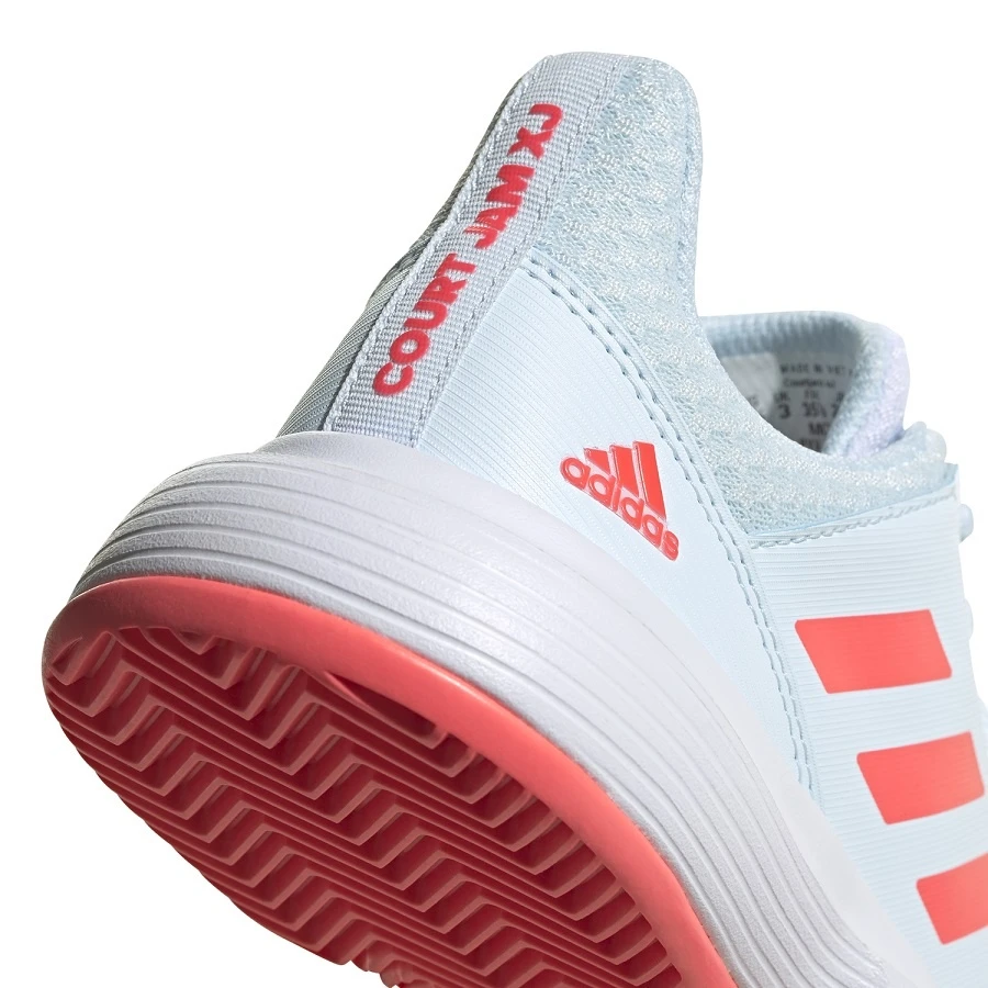 ADIDAS PERFORMANCE Adidas Tennisschuhe CourtJam Allcourt Hellblau Kinder 8 ADIDAS PERFORMANCE Adidas Tennisschuhe CourtJam Allcourt Hellblau Kinder – Bild 6