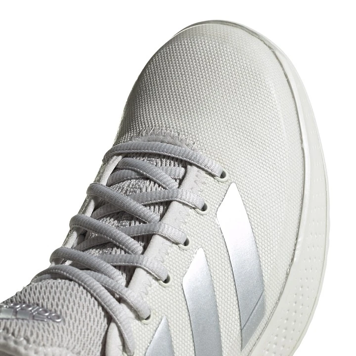 ADIDAS PERFORMANCE Adidas Defiant Generation Grau Allcourt-Tennisschuhe Damen 7 ADIDAS PERFORMANCE Adidas Defiant Generation Grau Allcourt-Tennisschuhe Damen – Bild 5