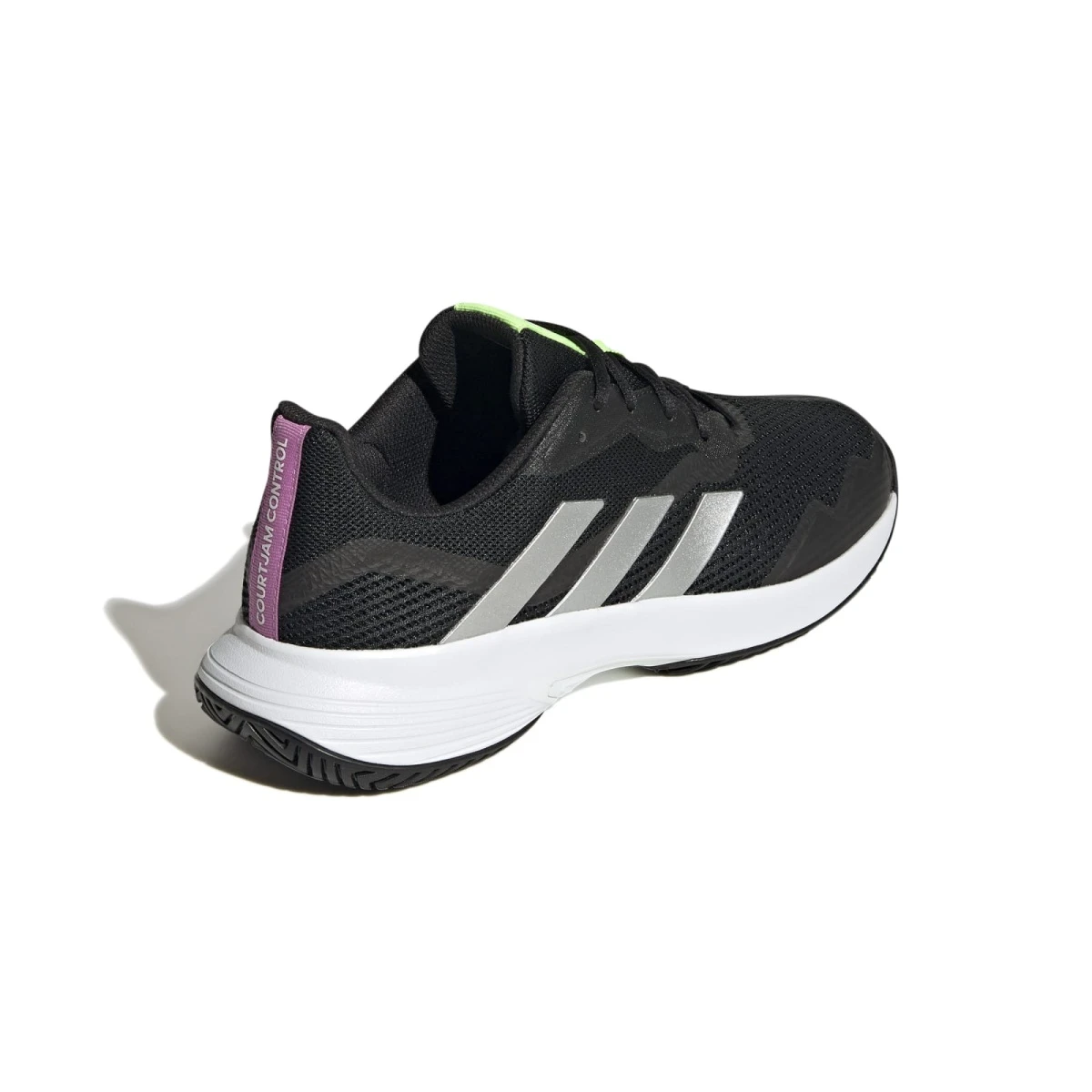 ADIDAS PERFORMANCE Adidas Tennisschuhe CourtJam Control Allcourt Schwarz/silber Herren 9 ADIDAS PERFORMANCE Adidas Tennisschuhe CourtJam Control Allcourt Schwarz/silber Herren – Bild 7