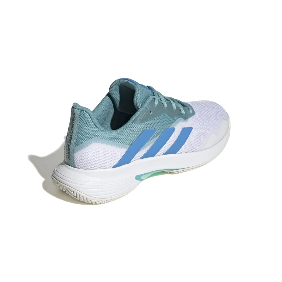 ADIDAS PERFORMANCE Adidas Tennisschuhe CourtJam Control Allcourt Weiss/mintgrün Herren 8 ADIDAS PERFORMANCE Adidas Tennisschuhe CourtJam Control Allcourt Weiss/mintgrün Herren – Bild 6