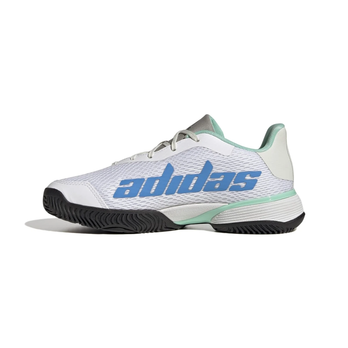 ADIDAS PERFORMANCE Adidas Tennisschuhe Barricade Allcourt Weiss/blau Kinder 8 ADIDAS PERFORMANCE Adidas Tennisschuhe Barricade Allcourt Weiss/blau Kinder – Bild 6