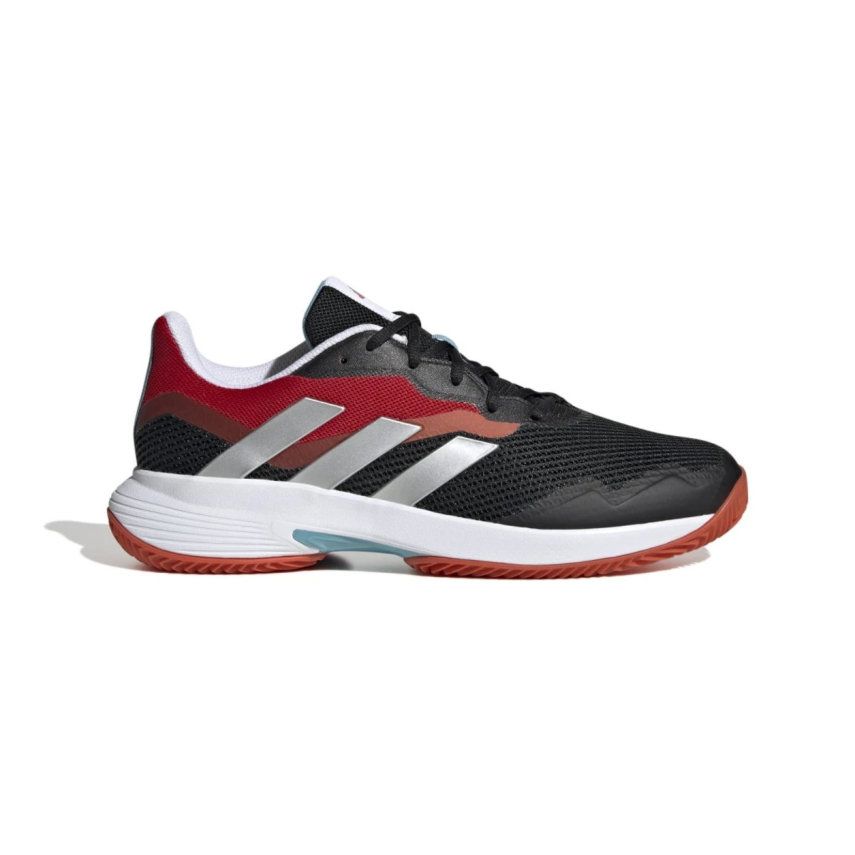 ADIDAS PERFORMANCE Adidas Tennisschuhe CourtJam Control Clay/Sandplatz 2023 Schwarz/weiss/rot Herren 10 ADIDAS PERFORMANCE Adidas Tennisschuhe CourtJam Control Clay/Sandplatz 2023 Schwarz/weiss/rot Herren – Bild 8