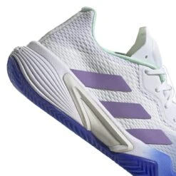 ADIDAS PERFORMANCE Adidas Tennisschuhe Barricade Clay/Sandplatz (Stabil) 2023 Weiss/blau/violett Damen -TENNISTOWN Verkäufe adidas HQ8428 Barricade Clay Tennisschuh208 1200x1200 1