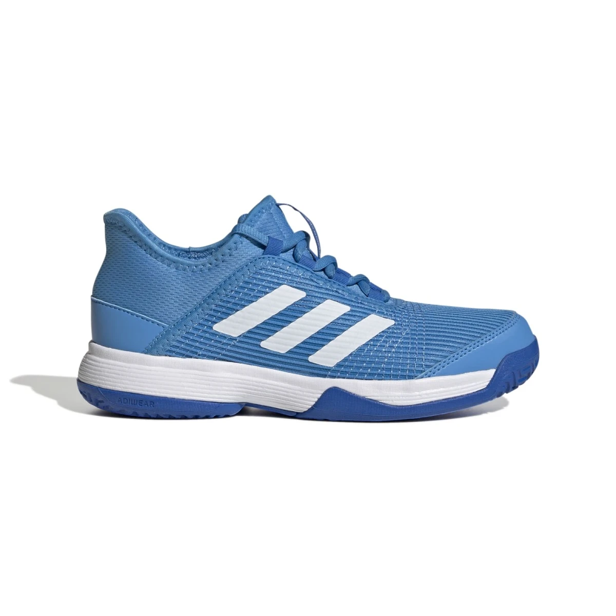 ADIDAS PERFORMANCE Adidas Tennisschuhe Adizero Club Allcourt Blau/weiss Kinder 5 ADIDAS PERFORMANCE Adidas Tennisschuhe Adizero Club Allcourt Blau/weiss Kinder – Bild 3