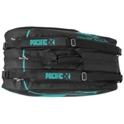 Pacific Racketbag (Schlägertasche) X Tour 2XL Schwarz/petrol 12er - 3 Hauptfächer (Thermofach) -TENNISTOWN Verkäufe pc 7143 00 35 racketbag 700x700 1
