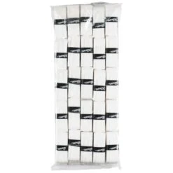 Wilson Overgrip Pro 0.6mm (Komfort/glatt/leicht Haftend) Weiss 50er Clip-Beutel